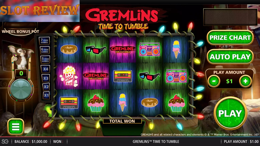 Gremlins Time To Tumble Slot Pic 4